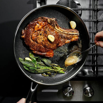 12 piece hybrid Non Stick cooking set - Titanpan - 