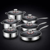 12 - Piece Titanium Cookware Set - Titanpan - 