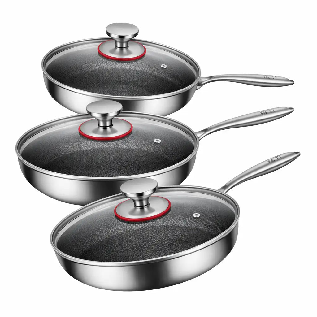 12 - Piece Titanium Cookware Set - Titanpan - 