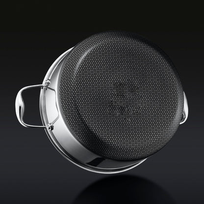 6 Piece Hybrid Non - Stick Cooking Pot Set - Titanpan - 