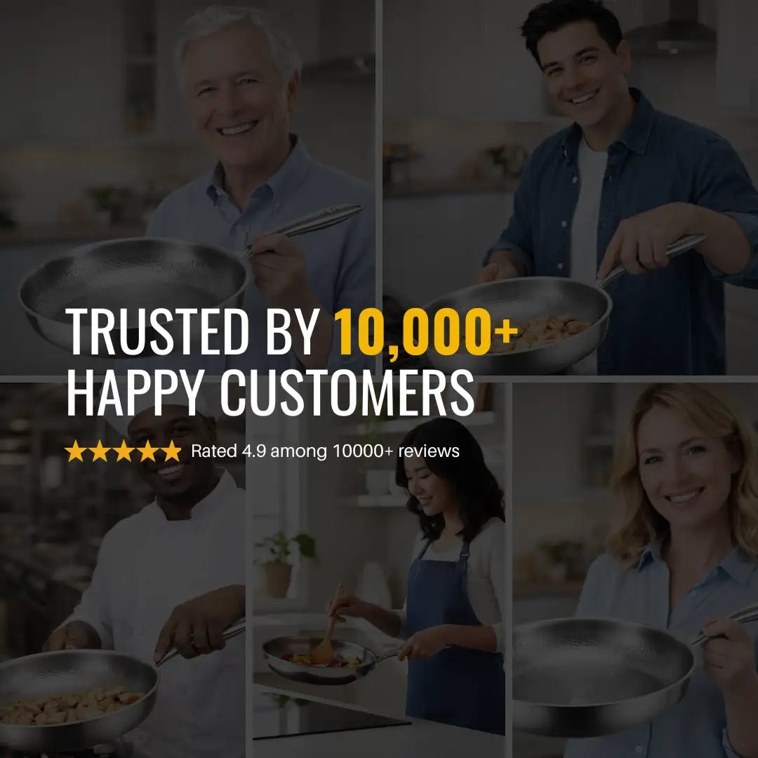 Titan Pan – Pure Titanium Frying Pan - Titanpan - Small (10.2