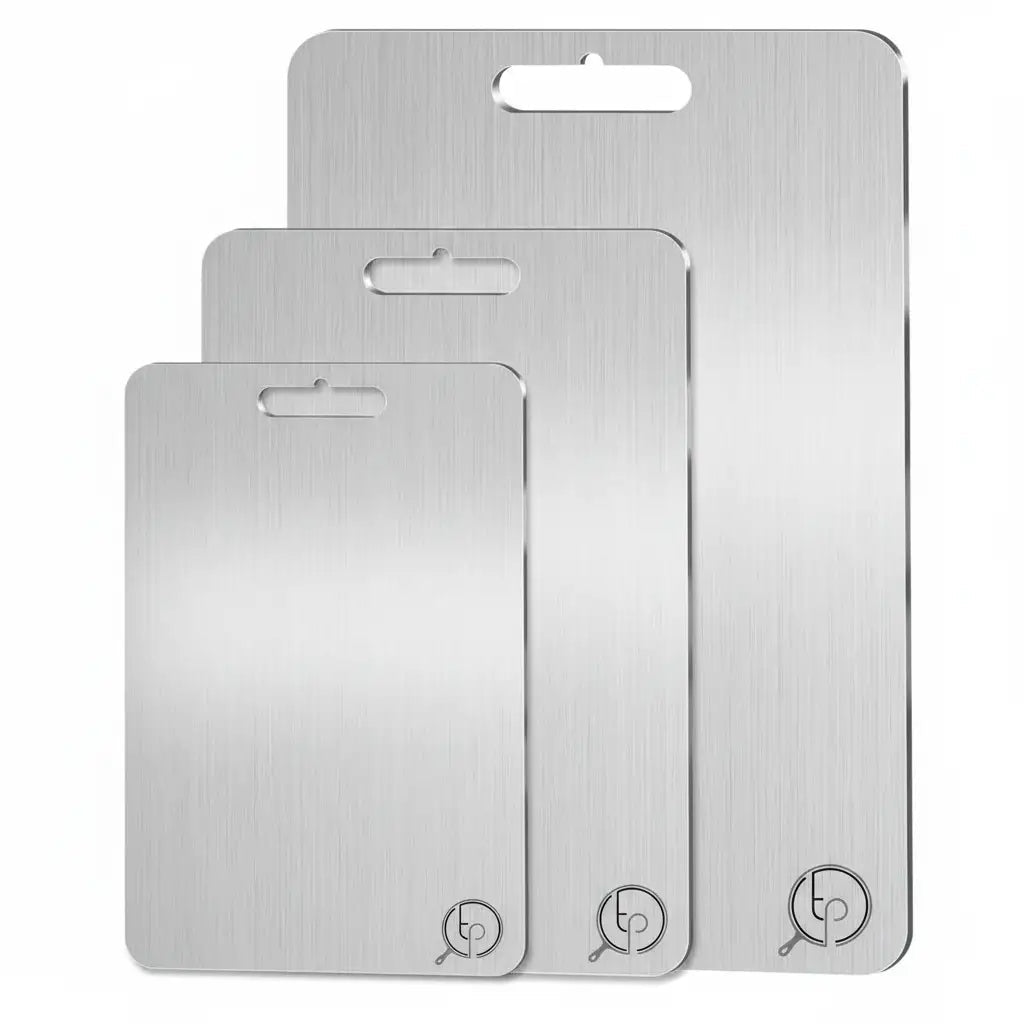 Titanium Cutting Board - Titanpan - Small (S): 29 × 20 cm / 12″ × 8″
