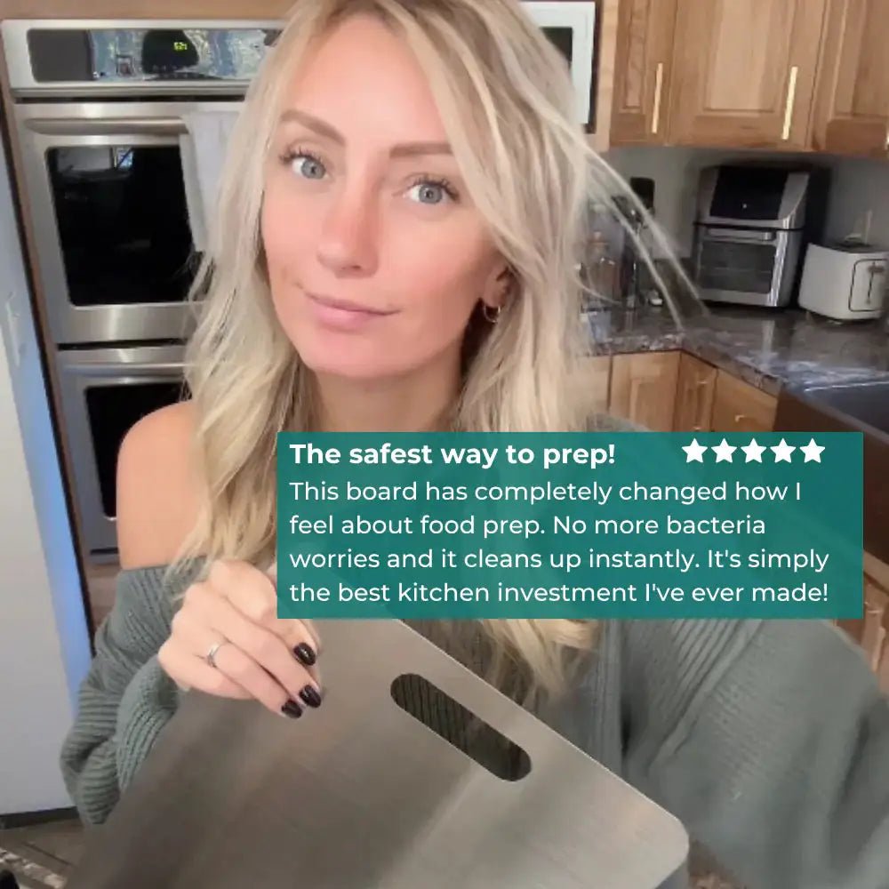 Titanium Cutting Board - Titanpan - Small (S): 29 × 20 cm / 12″ × 8″