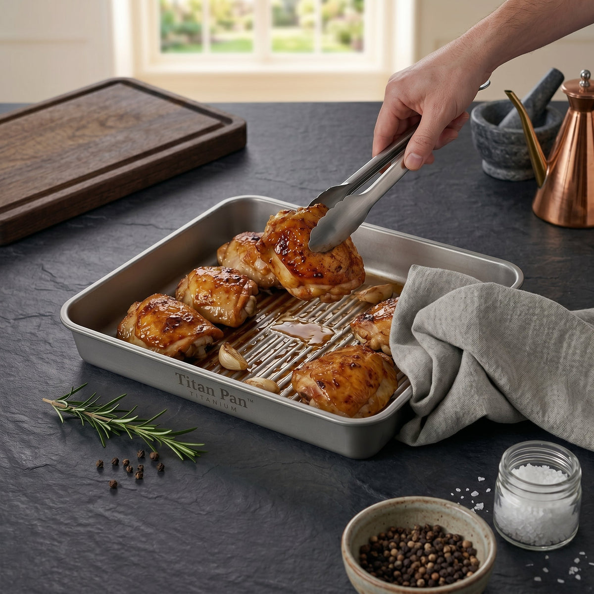 TitanPan™ Everyday Titanium Baking Tray - Titanpan - 