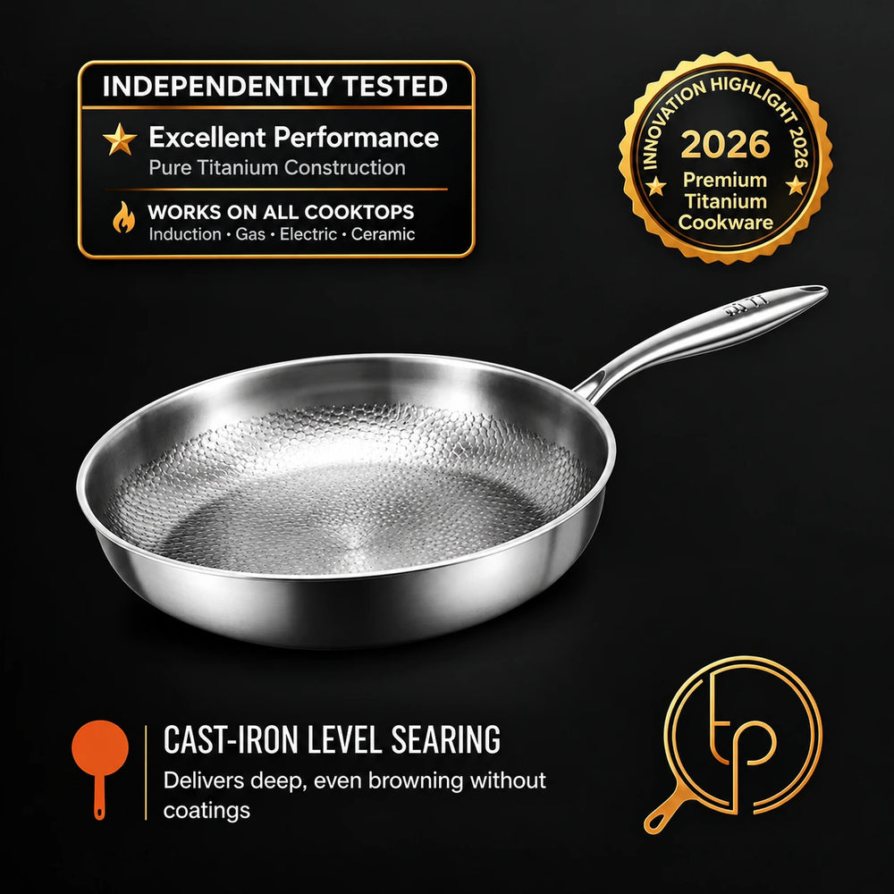 TitanPan – Pure Titanium Frying Pan™ - Titanpan - Small (10.2")