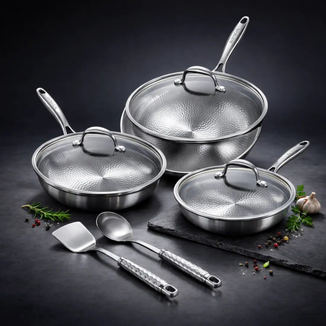 TitanPan – Pure Titanium Frying Pan™ Kitchen Set - Titanpan - 