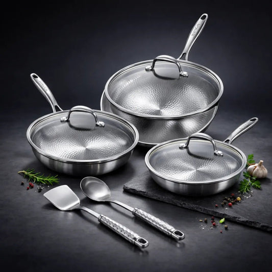 TitanPan – Pure Titanium Frying Pan™ Kitchen Set - Titanpan - 