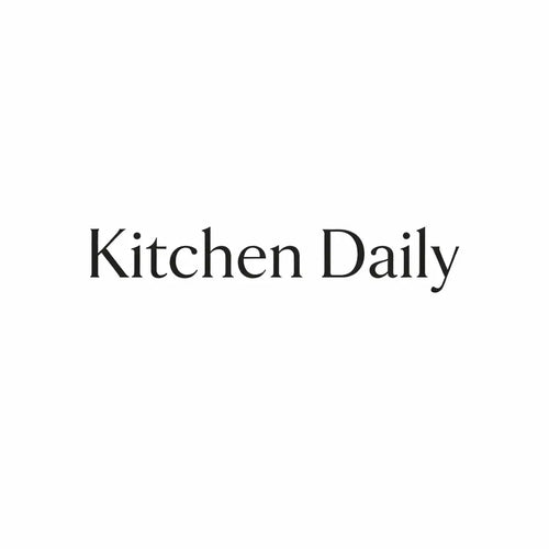 Text 'Kitchen Daily' on a white background