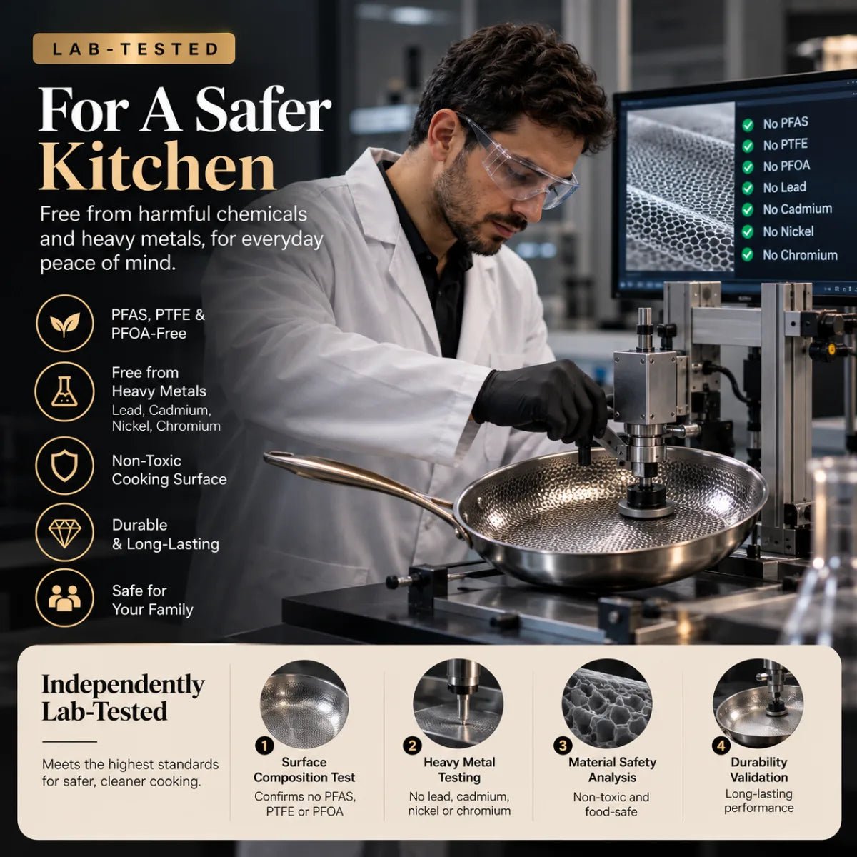 TitanPan – Pure Titanium Frying Pan™