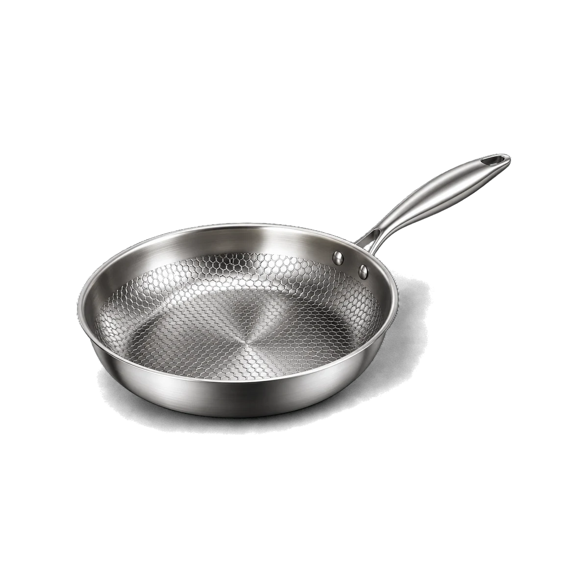 TitanPan pure titanium frying pan, top view