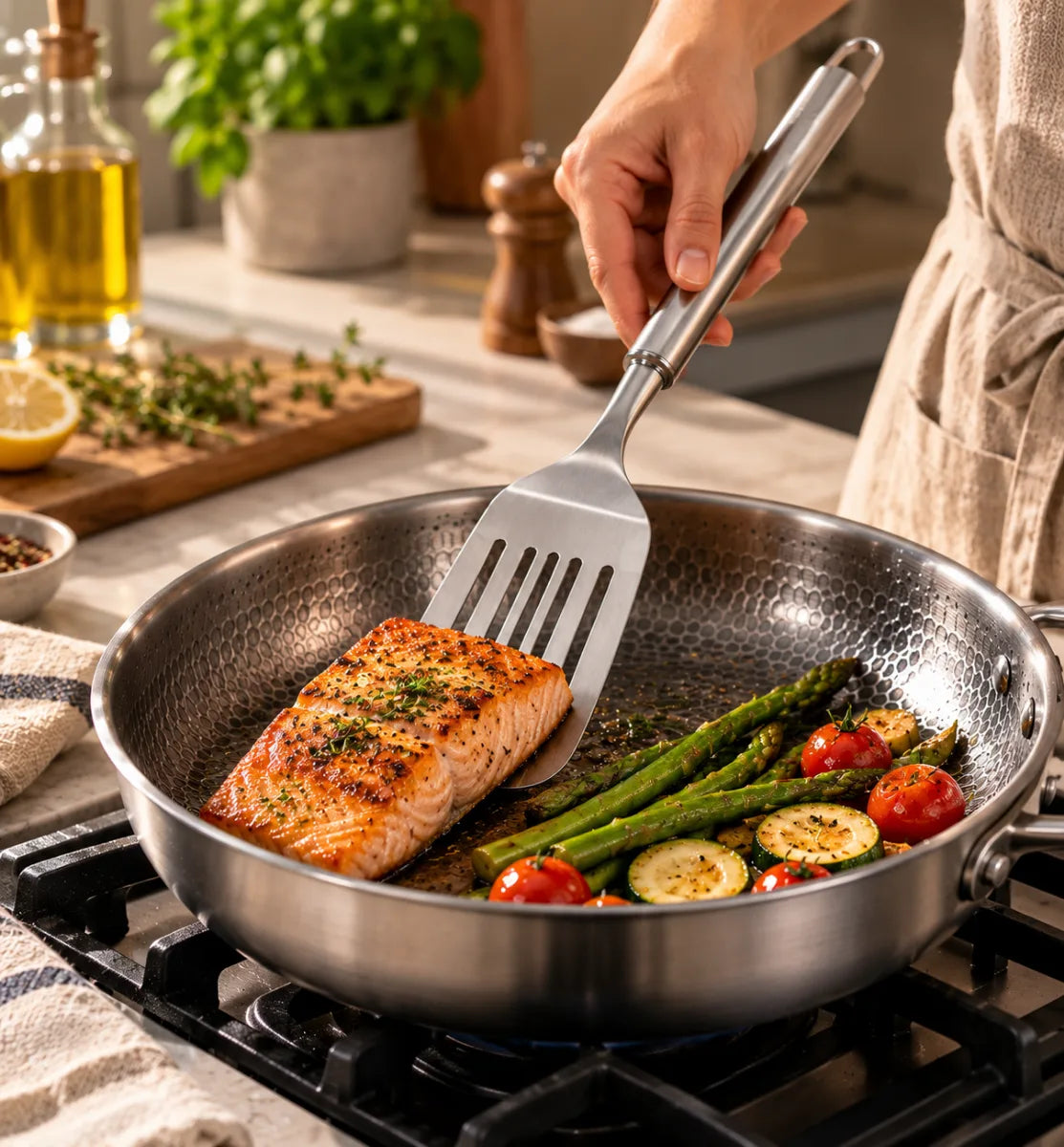 Titanium Slotted Spatula